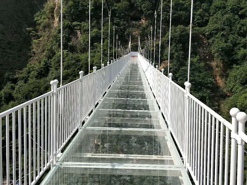 陜西柞水古道嶺玻璃吊橋